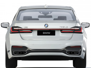 G12 740Le M Sport 2021 3D Model