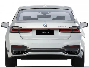 G12 740Le MSport 2021 Modello 3D