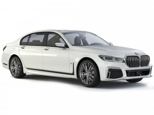 G12 740Le M Sport 2021 3D Model