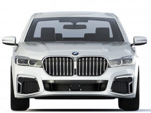 G12 740Le M Sport 2021 3D Model