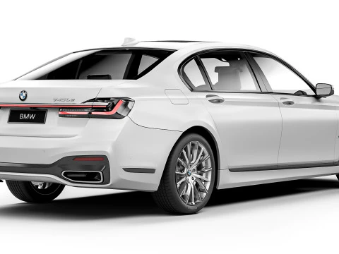 G12 740Le MSport 2021 Modello 3D