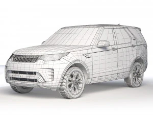 Land Rover Discovery 5 2022 3D Model