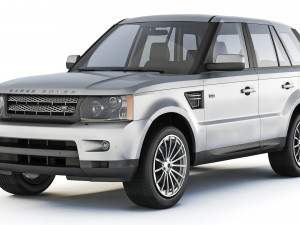 Land Rover Range Rover Sport 2009 3D Model
