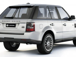 Land Rover Range Rover Sport 2009 3D Model