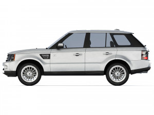 Land Rover Range Rover Sport 2009 3D Model