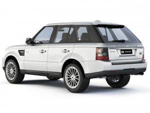 Land Rover Range Rover Sport 2009 3D Model