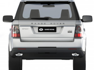 Land Rover Range Rover Sport 2009 3D Model