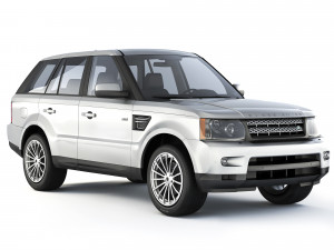 Land Rover Range Rover Sport 2009 3D Model