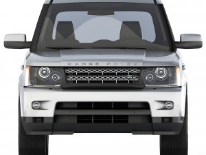 Land Rover Range Rover Sport 2009 3D Model