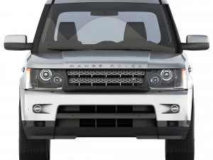 Land Rover Range Rover Sport 2009 3D Model