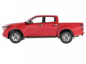 Mazda BT50 2022 3D Model