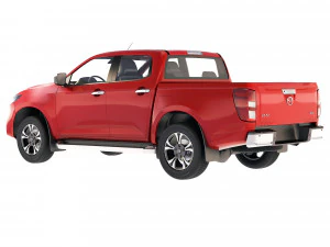Mazda BT50 2022 3D Model