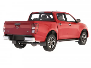 Mazda BT50 2022 3D Model