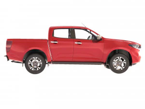 Mazda BT50 2022 3D Model