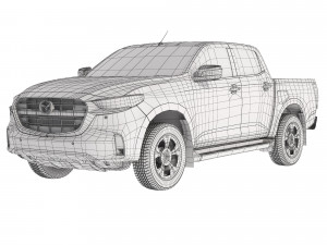 Mazda BT50 2022 Modello 3D