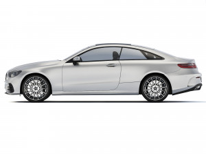 Mercedes-Benz E-Class Coupe 2022 3D 模型