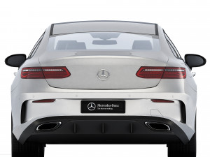 Mercedes-Benz E-Class Coupe 2022 3D 模型