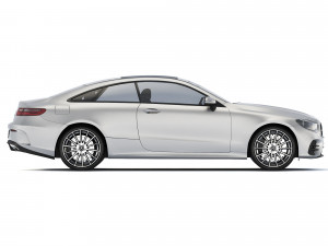 Mercedes-Benz E-Class Coupe 2022 3D 模型