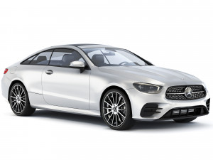 Mercedes-Benz E-Class Coupe 2022 3D 模型