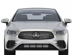 Mercedes-Benz E-Class Coupe 2022 3D 模型
