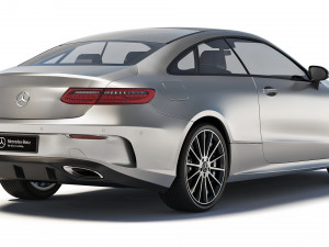 Mercedes-Benz E-Class Coupe 2022 3D 模型
