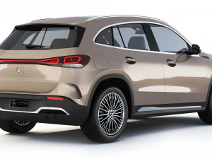 Mercedes-Benz EQA 2022 3D Model