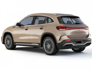 Mercedes-Benz EQA 2022 3D Model
