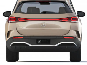 Mercedes-Benz EQA 2022 3D Model