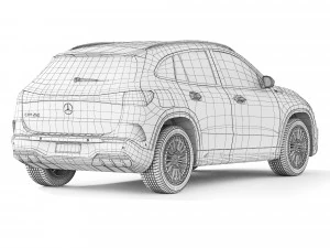 Mercedes-Benz EQA 2022 3D Model