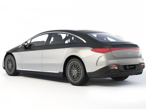 Mercedes-Benz EQS 580 2022 3D Model