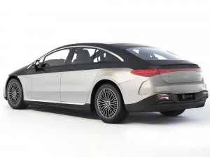 Mercedes-Benz EQS 580 2022 3D Model