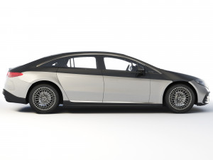 Mercedes-Benz EQS 580 2022 3D Model