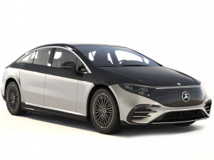Mercedes-Benz EQS 580 2022 3D Model
