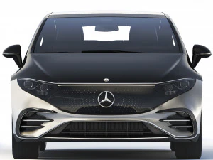 Mercedes-Benz EQS 580 2022 3D Model