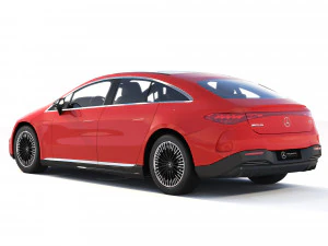 Mercedes-Benz EQS AMG 2022 3D Model