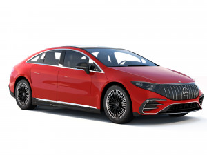 Mercedes-Benz EQS AMG 2022 3D Model