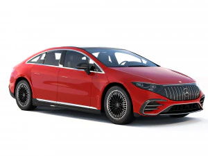 Mercedes-Benz EQS AMG 2022 3D Model