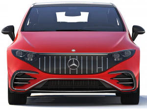 Mercedes-Benz EQS AMG 2022 3D Model