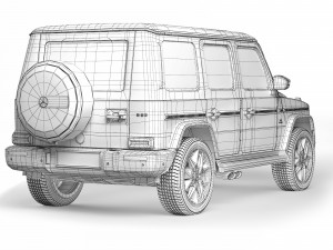 Mercedes-Benz G63 AMG 2019 Model 3D