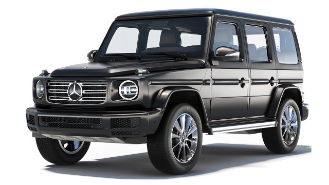 Mercedes-Benz G500 2019 3D Model .c4d .max .obj .3ds .fbx .stl .blend 