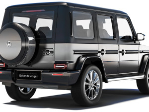 Mercedes-Benz G500 2019 3D Model