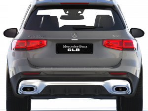 Mercedes-Benz GLB 220d 2020 Model 3D