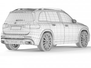 Mercedes-Benz GLB 220d 2020 Model 3D