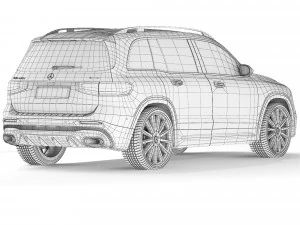 Mercedes-Benz GLB 220d 2020 3D Model