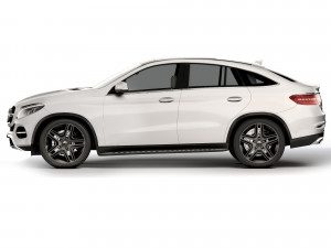 Mercedes-Benz GLE coupe 350d 2016 Model 3D