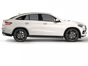 Mercedes-Benz GLE coupe 350d 2016 Model 3D