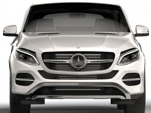 Mercedes-Benz GLE coupe 350d 2016 Model 3D