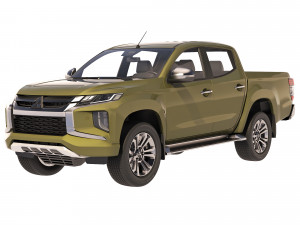 Mitsubishi L200 Triton 2021 3D 모델