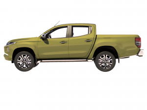 Mitsubishi L200 Triton 2021 3D 모델