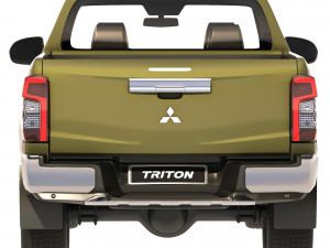 Mitsubishi L200 Triton 2021 3D 모델
